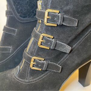 Ralph Lauren 2011 Collection “Forilla” ItalianSuede & Lamb Shearling Ankle Boot